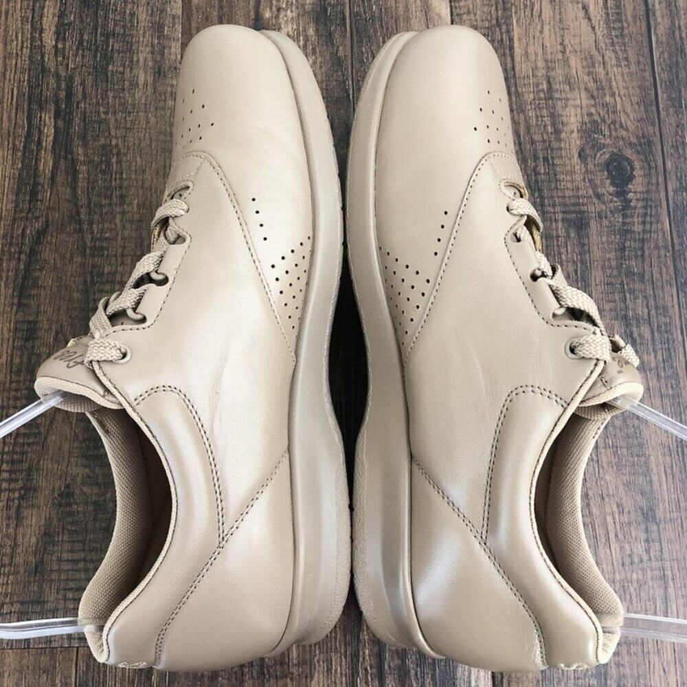 SAS Free Time Walking Shoe Lace Up Sneaker Size 9 Narrow Mocha Beige 72686043 - Picture 8 of 16